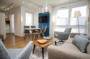 zentrale FeWo mit Terrasse, gratis Nutzung vom AHOI Erlebnisbad und Sauna in Sellin - Villa Anni FeWo 02