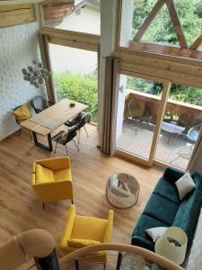 Loftwohnung mit Bergblick