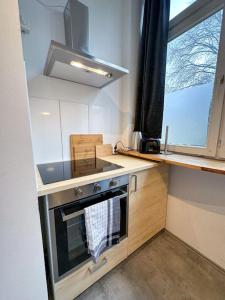 Modern City apt. -with 2 TV, Netflix and work desk