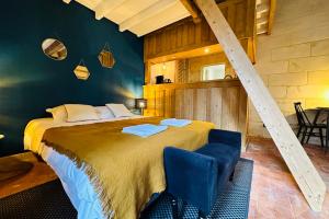 Appartements T1 Bis of character with mezzanine in Old Tours : photos des chambres