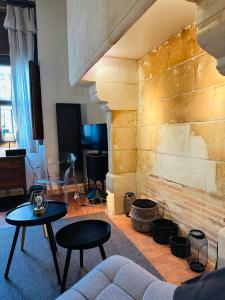 Appartements T1 Bis of character with mezzanine in Old Tours : photos des chambres