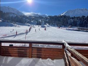 Studio chaleureux, vue pistes - 3 pers. - FR-1-181-2694