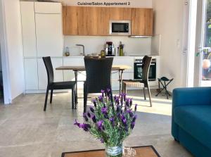 Appartement à 2mn de la plage du Ruppione