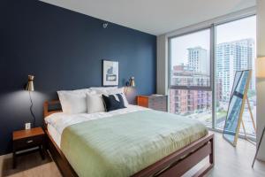 River N 1BR w Gym WD nr Mag Mile by Bluegound CHI-127