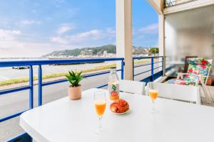 Face mer à 85m plage - appart 2 adultes 2 enfants