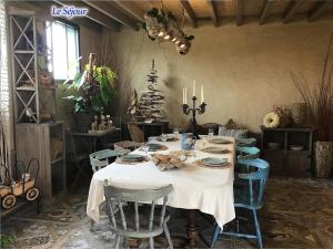 Maisons de vacances La Ferme Bleue, Havre de paix de la Baie de Somme : photos des chambres