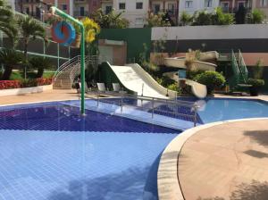 Flat 123 - Veredas - 300 metros Hot Park - Vista Piscina