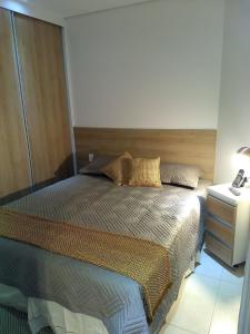 Estanconfor Santos Vista Mar AC garagem arrumação andar bem alto