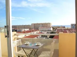 Appartement cosy avec balcons, à 250m de la plage - 4 couchages, 2 étoiles, Port-la-Nouvelle - FR-1-229C-17 - 西让