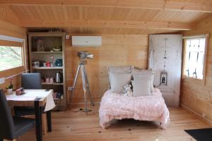 Campings Chambre elegante dans chalet SDB partagee a proximite : photos des chambres