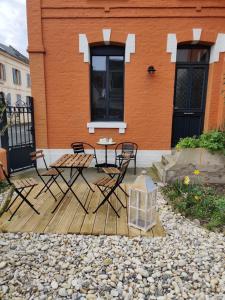 Maisons de vacances La Baigneuse maison avec jardinet et parking prive, a 200 m plage : photos des chambres