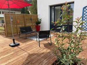 Les 4 flocons, Gerardmer centre, à 100m du lac, avec PISCINE , wifi, parking, jardin
