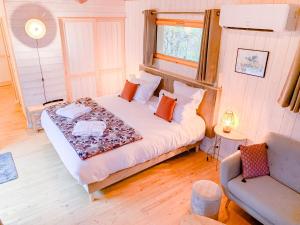 Hotels Cabane Chateau hotel luxe avec spa privatif Aulteribe - Le Peydebe : photos des chambres