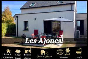 Maisons de vacances LES AJONCS : Maison 3 Chambres