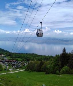 Appartements Duplex en station vue sur lac Leman : photos des chambres