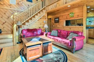Bryson City Cabin Rental with Views and Hot Tub