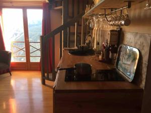 Maisons de vacances Chalet Les 3 Flocons Roure : photos des chambres