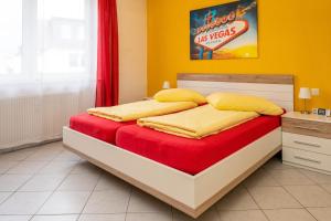 Art City-Studios Kassel 6 und 9 mit 2 Schlafzimmern, groß, modern, citynah, kostenfreie Parkplätze, Süd-Balkons, ruhig, Herkulesblick, voll ausgestattet