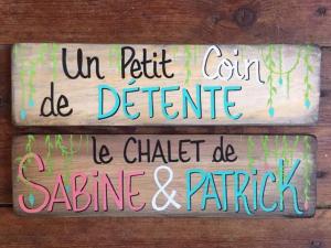 Chalets Le chalet de Sabine et Patrick : photos des chambres