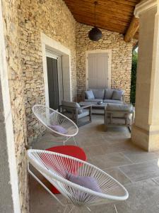 Villas La Cath - Villa avec piscine - Gordes : photos des chambres