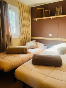 Campings Mobil-home COSY clim&tv-3 Chambres : photos des chambres