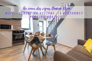 Maisons de vacances AU COEUR DES VIGNES ENTRE BEAUNE ET DIJON : photos des chambres