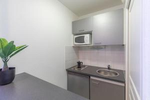 Appart'hotels Appart'City Classic Lyon Vaise St Cyr : Appartement 1 Chambre (4 Adultes)