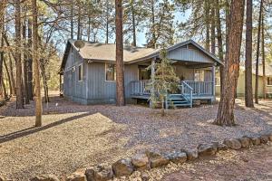 Near Hiking and Golfing Pinetop Home with Deck!