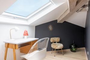 Appartement sous les toits 5 min du palais à pied