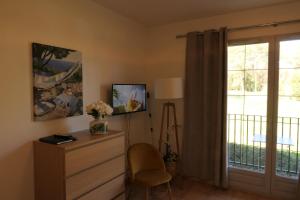 Appartements Studio meuble face au golf : photos des chambres