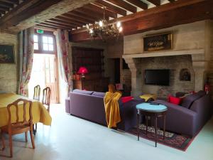 Appartement Prestige Résidentiel 3 chambres 3 salles de bain au Manoir de Mathan à Crépon 5 mn dArromanches et 10 mn de Bayeux