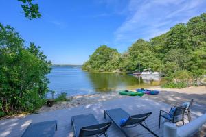 Relax by the Lake: Private Beach Views