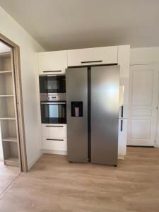 Face à la mer avec clim, wifi, parking