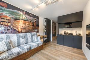Studio lOrée - City centre - Megève