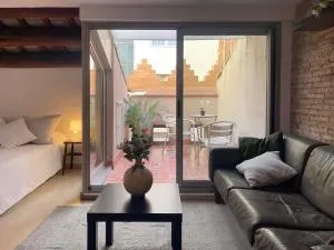 SF Apartamento céntrico con terraza - Matadepera