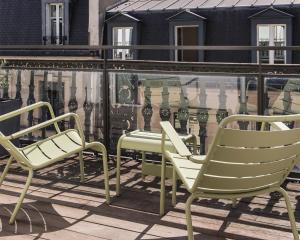 Hotels New Hotel Roblin : Chambre Double Standard avec Terrasse