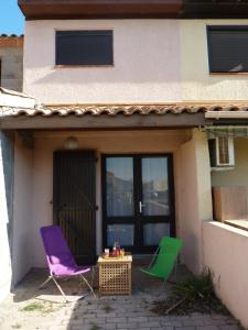 Pavillon T3, 2 terrasses, Narbonne Plage