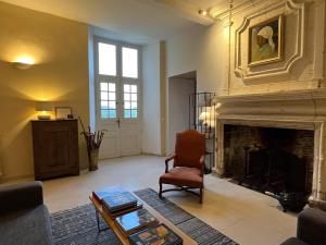 Maisons de vacances Chateau de caractere avec piscine au coeur du Perigord vert : photos des chambres