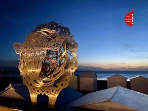 Appartements Appartement le penthouse, Villa Les Bains De Mers : photos des chambres