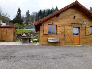 Chalets Chalet de 2 chambres avec vue sur la ville et jardin amenage a Fresse sur Moselle : photos des chambres