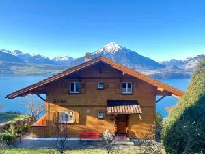 Otium - Romantic chalet with best lake view - Sigriswil