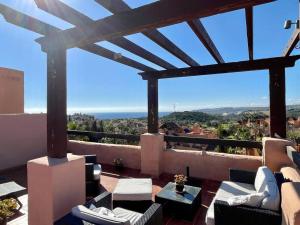 Schönes Penthouse mit Meerblick Pura Vida