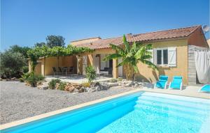 Amazing Home In Salles Daude With 4 Bedrooms, Wifi And Heated Swimming Pool