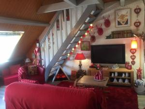 Maisons de vacances Gite Laguiole, 2 pieces, 5 personnes - FR-1-601-418 : photos des chambres