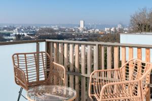 Appartements Rouen, Vue Seine - Panorama, Parking & BBQ : photos des chambres