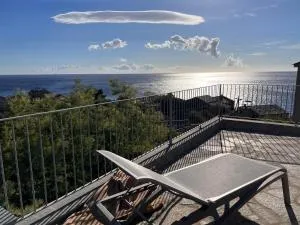 Villa bellevue, neuve, 6 pax, pisc. chauffée - 布伦德