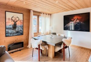 Appartements Luxury Wood Megeve village : photos des chambres