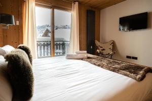 Appartements Luxury Wood Megeve village : photos des chambres