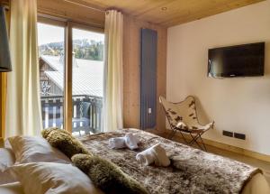 Appartements Luxury Wood Megeve village : photos des chambres