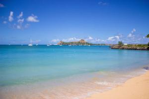 Reduit Beach, Rodney Bay, Gros Islet, Saint Lucia, Caribbean.